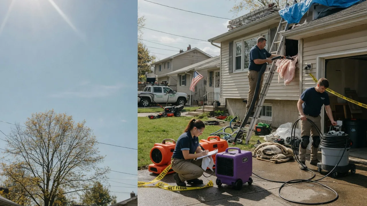 Emergency Water Removal in Cleves, OH near me